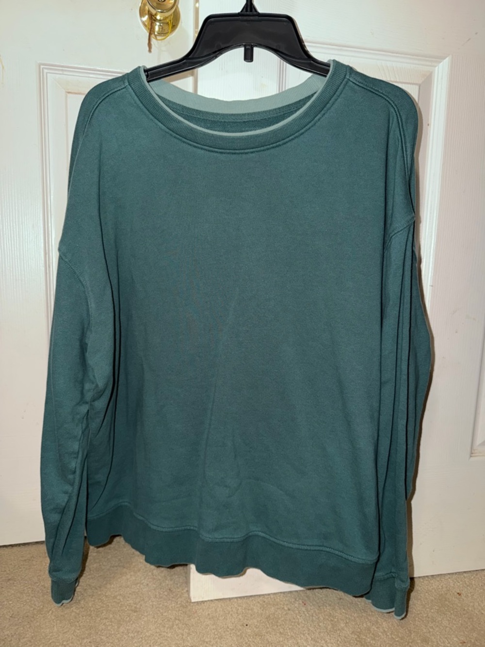 Goodfellow & Co Teal Green Crewneck Sweatshirt